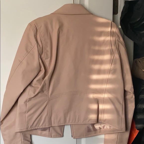 Pink leather jacket - Picture 4 of 4